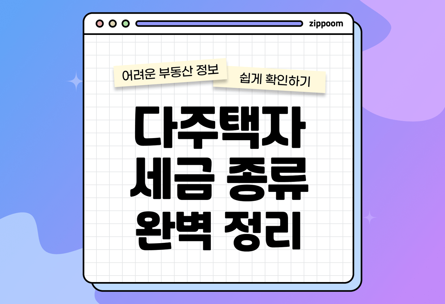 다주택자 세금 종류 어떤 것들이 있을까? 2주택·3주택 기준 취득세 종부세 양도세 총정리 (2026) thumbnail